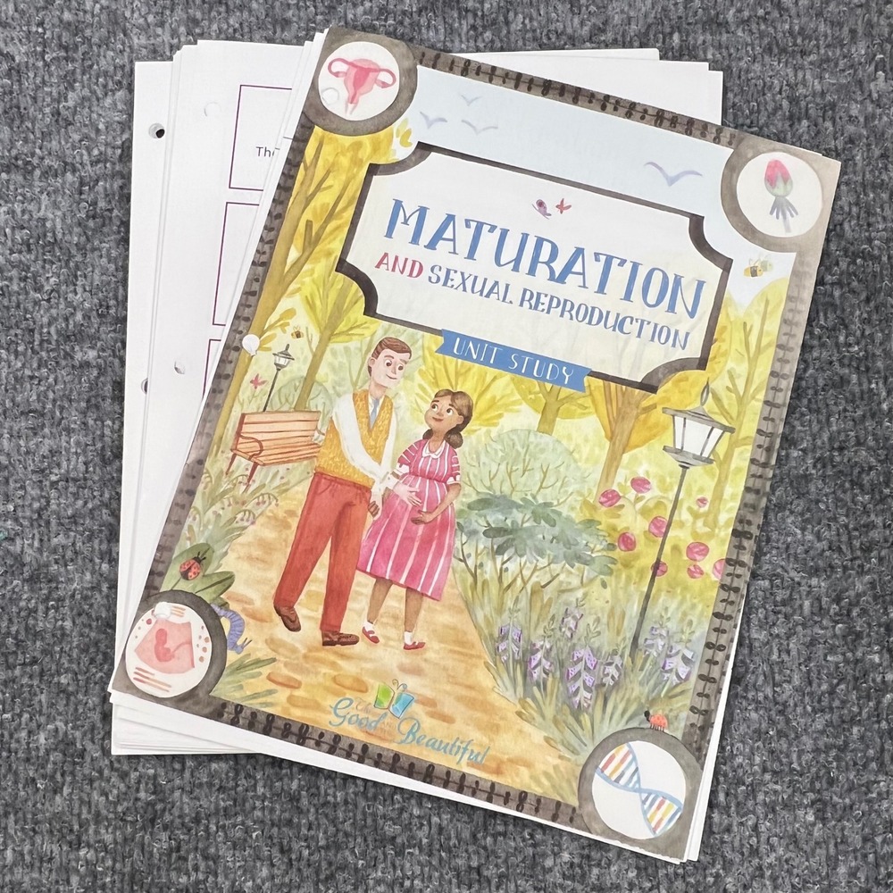 The Good and the Beautiful Maturation Unit Study Kids Multi Color Science Health